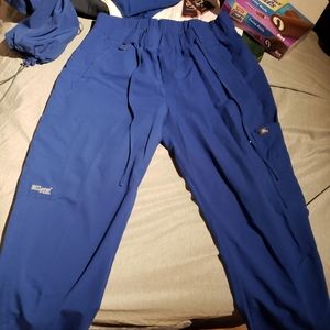 Greys anatomy galaxy blue scrubs